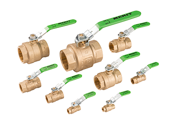 Merit's Lead Free Brass Ball Valve